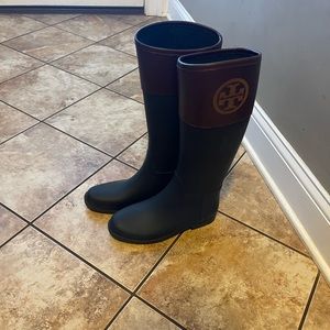 Tory Burch rain boots